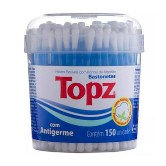 Hastes Flexiveis Topz Pote 150 Unidades - Drogaria Poupa Centro