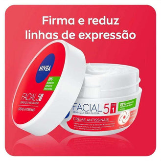 Hidratante Facial Nívea Antissinais Creme 100g - Drogaria Poupa Centro