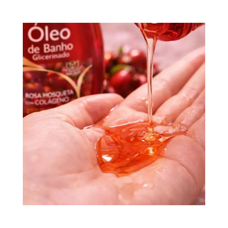 Sabonete Líquido Muriel Óleo de Banho Rosa Mosqueta Colágeno 230ml
