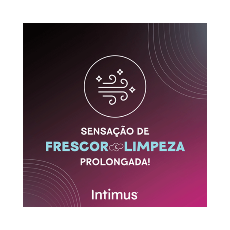 KIT COM 3 Absorvente Intimus Noturno Cobertura Seca Com Abas 30 un