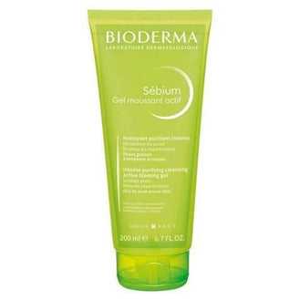 Bioderma Sébium Gel Moussant Actif - Gel De Limpeza 200 Ml - Drogaria Poupa Centro