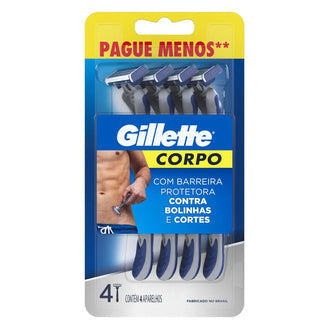Aparelho de Depilação Gillette Corpo Descartável - Leve 4 Pague 3