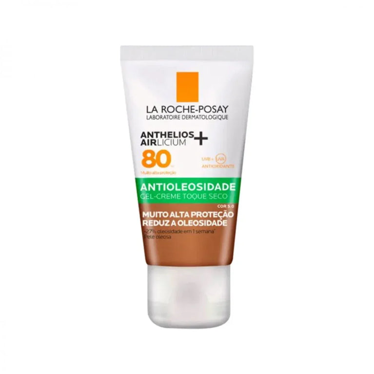 Protetor Solar Facial Anthelios Airlicium + FPS 80 Cor 5.0 - 40G
