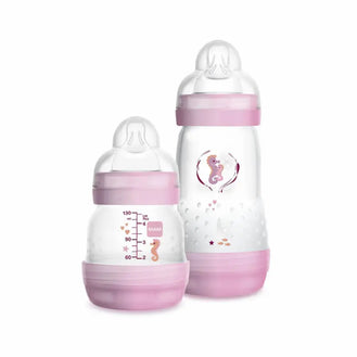 Kit Mamadeira MAM Easy Start Rosa - 2 unidades