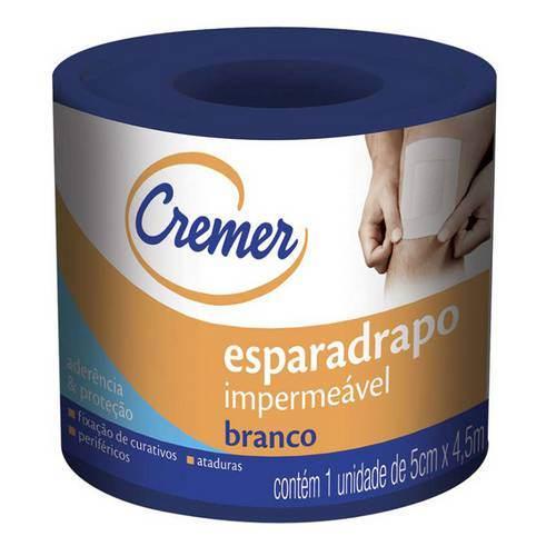 Esparadrapo Cremer 5 x 4,5m Impermeável - Drogaria Poupa Centro