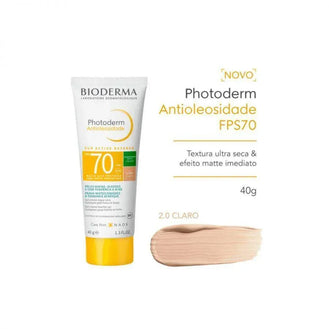 Protetor Solar Antioleosidade Photoderm FPS 70 40g CLARO 2.0 - Drogaria Poupa Centro