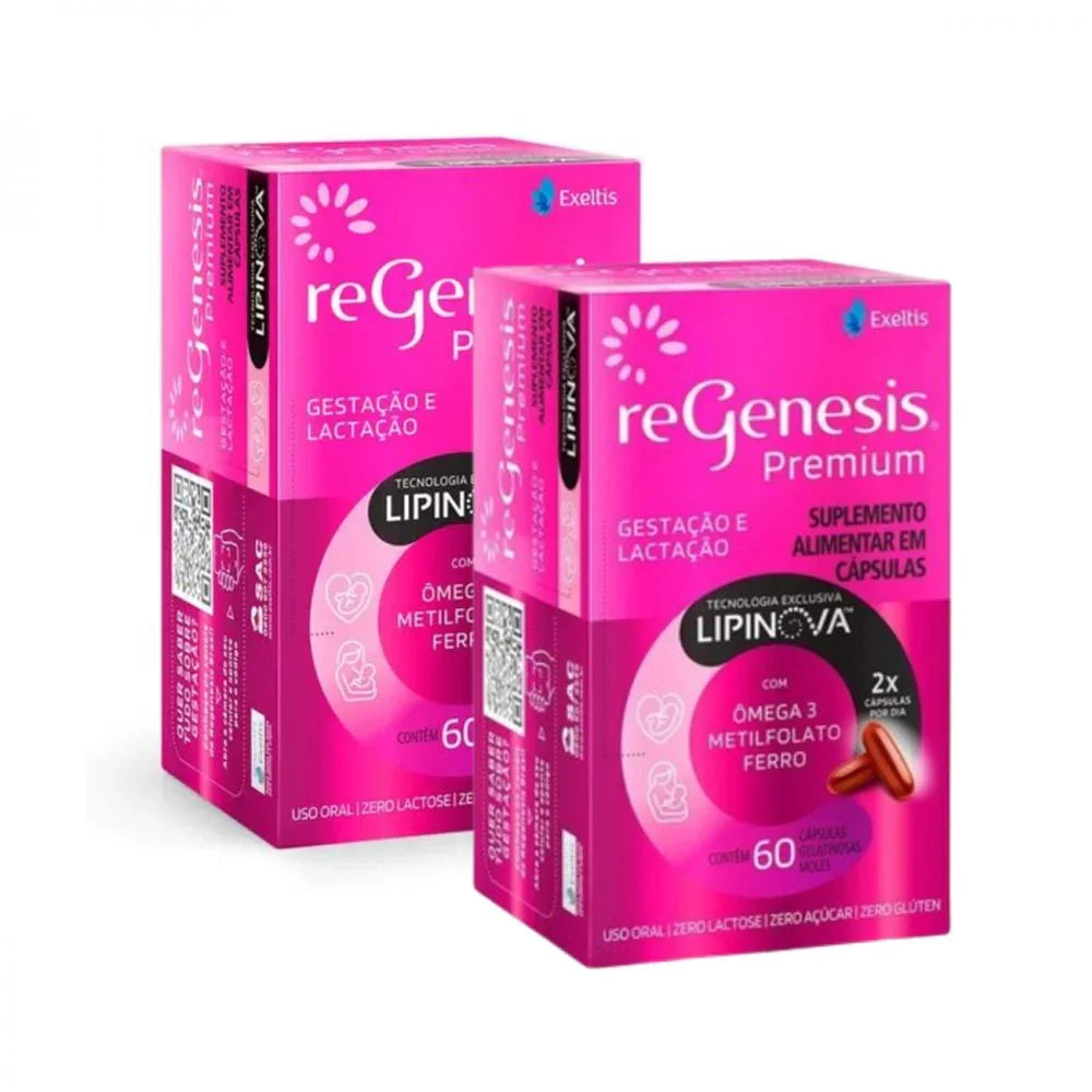 Suplemento Alimentar Regenesis Premium - Pack 120 Cápsulas