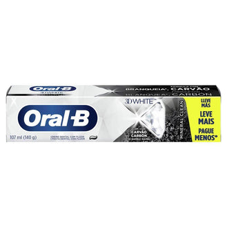 Creme Dental Oral-B 3D White Mineral Clean 140g - Drogaria Poupa Centro