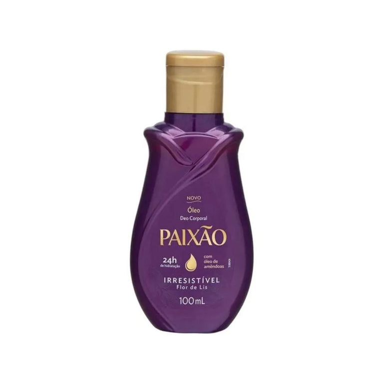 Óleo Corporal Paixão Irresistível Flor de Lis Com 100ml