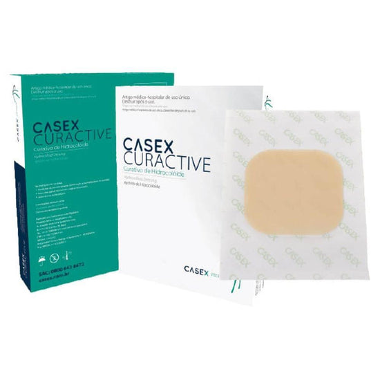 Curativo Hidrocoloide Extra Fino 10Cmx10Cm Case - Farol - Drogaria Poupa Centro