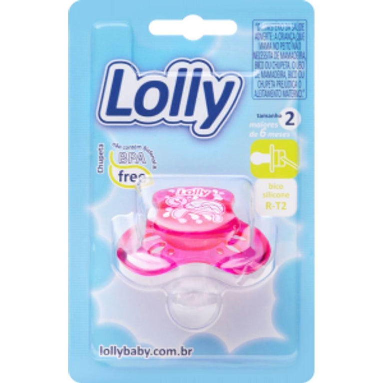 Chupeta Lolly Oceano Silicone R-T2 Rosa - Drogaria Poupa Centro