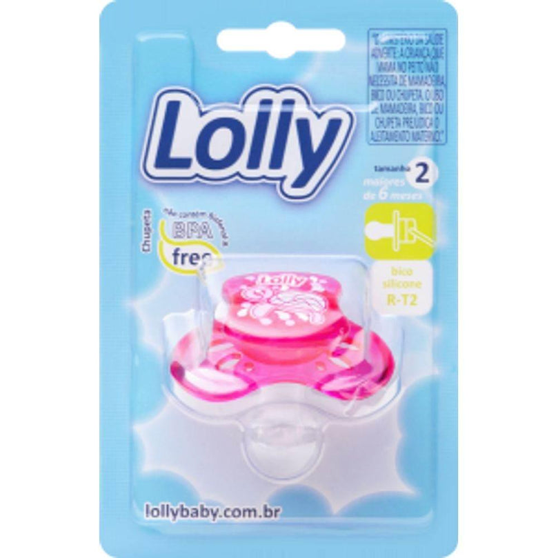 Chupeta Lolly Oceano Silicone R-T2 Rosa - Drogaria Poupa Centro