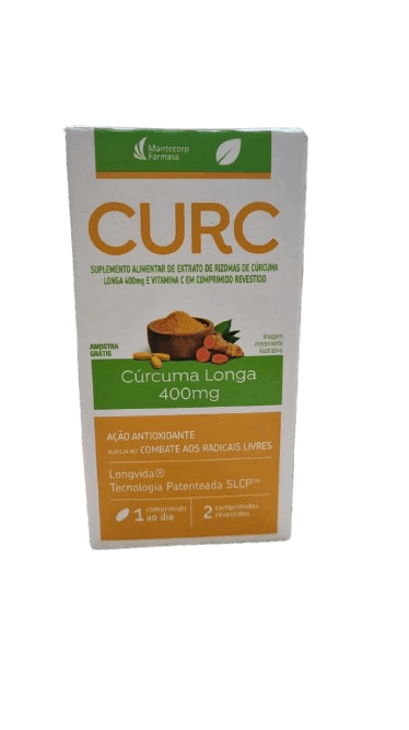 Kit Suplemento Alimentar Curc - 30 Comprimidos + 8 cp (Brinde)