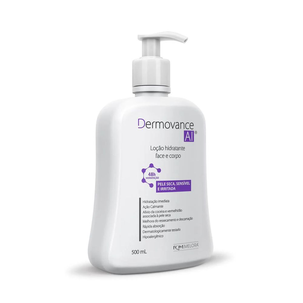 Loção Hidratante Corporal Dermovance AI 500ml