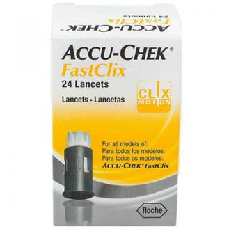 Accu Chek Fastclix 24 Lancetas - Drogaria Poupa Centro