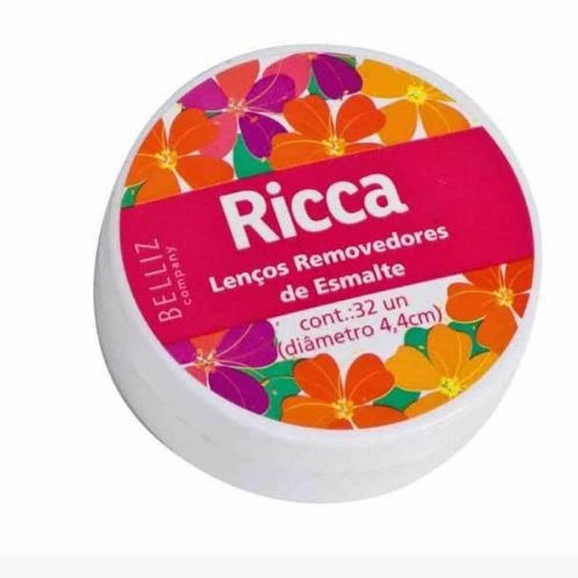 LENCO REMOV.ESMALTE C/32 RICCA - Drogaria Poupa Centro