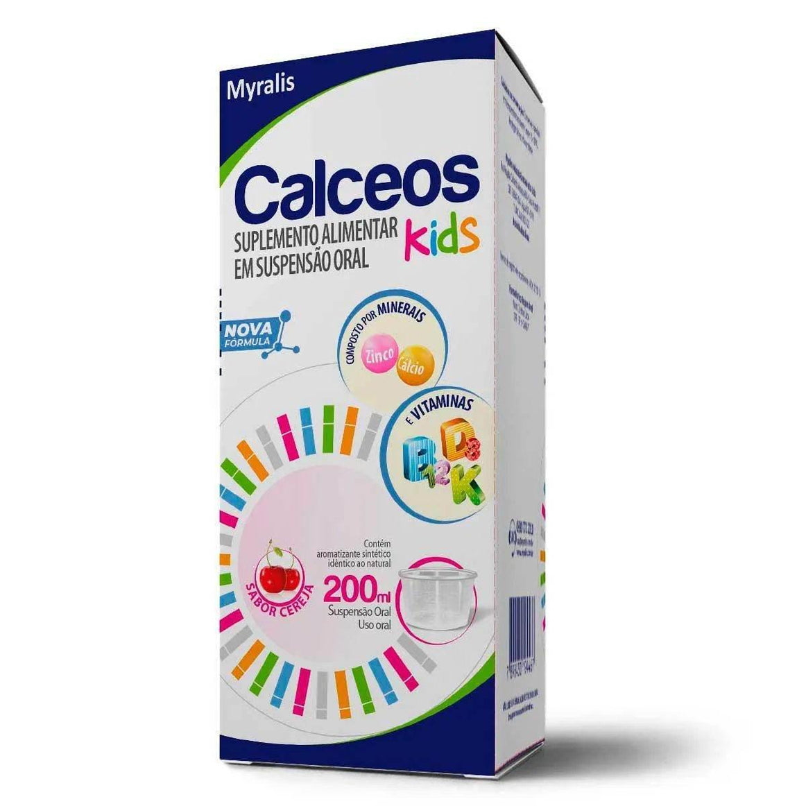Calceos Kids Solução 200ml - Drogaria Poupa Centro