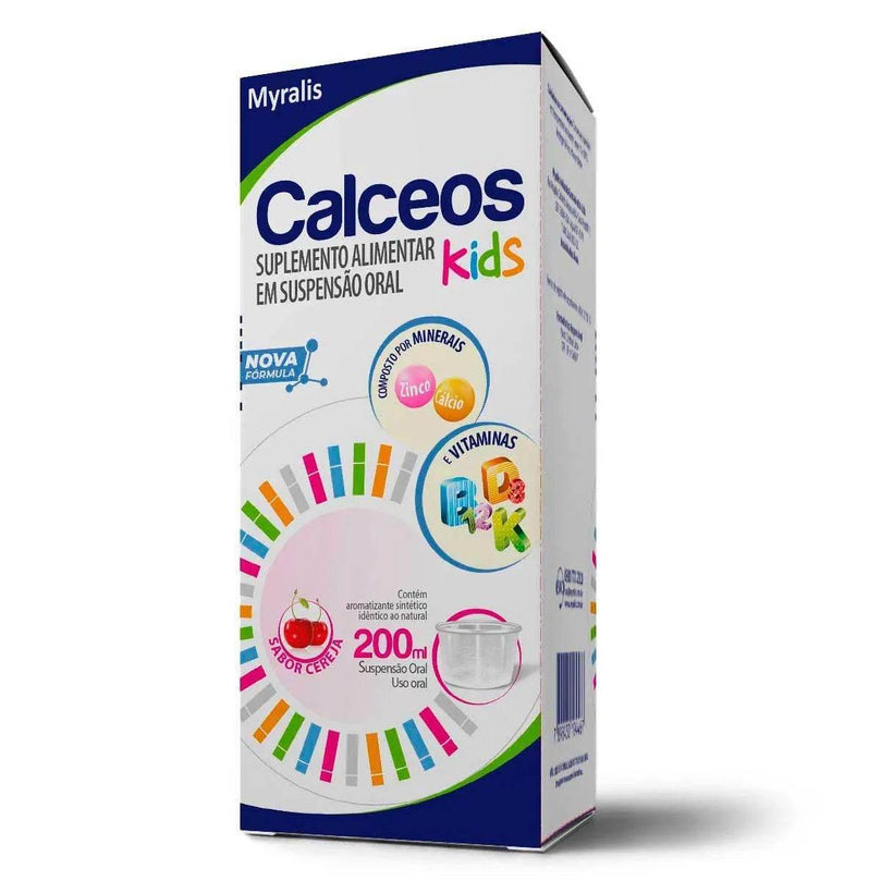 Calceos Kids Solução 200ml - Drogaria Poupa Centro