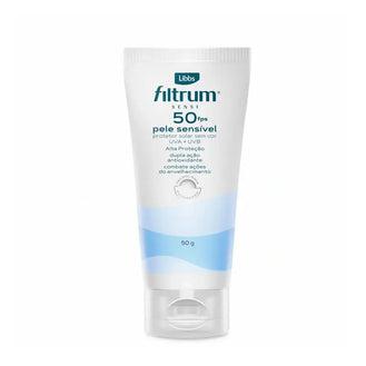 Protetor Solar Facial FPS 50 Filtrum Sensi Sem Cor 50g