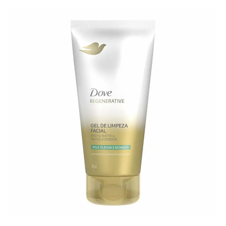 Gel de Limpeza Facial Dove Regenerative Efeito Matte & Antioleosidade 150g