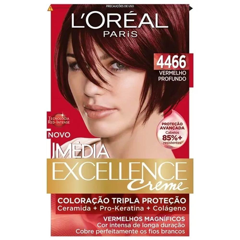 Tinta Imedia Nº4466 Vermelho Pro - Loreal - Drogaria Poupa Centro