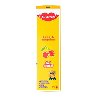 Gel Dental Carmed Cereja com Flúor 70g