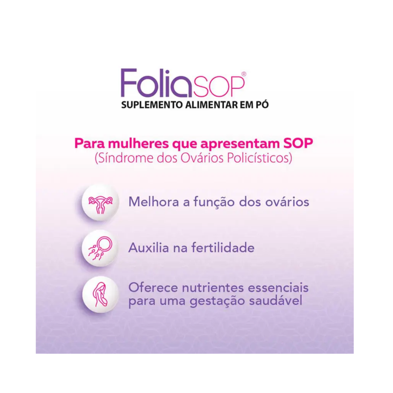 Folia Sop para Gestantes 30 sachês