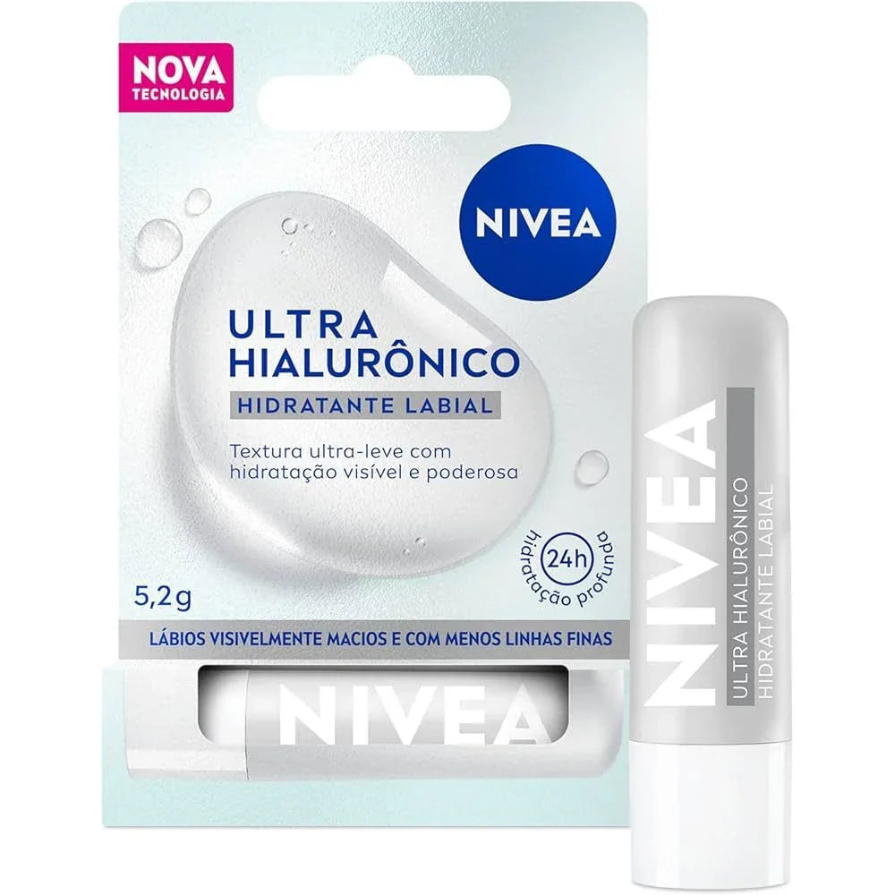 Protetor Labial Ultra Hialurônico 5,2g - Nivea