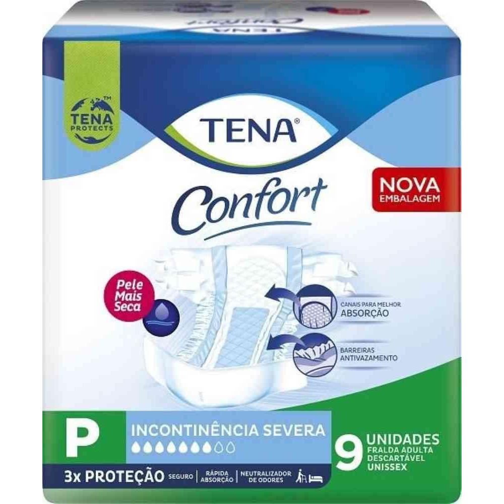 Fralda Ger Tena Confort Pq 9Un