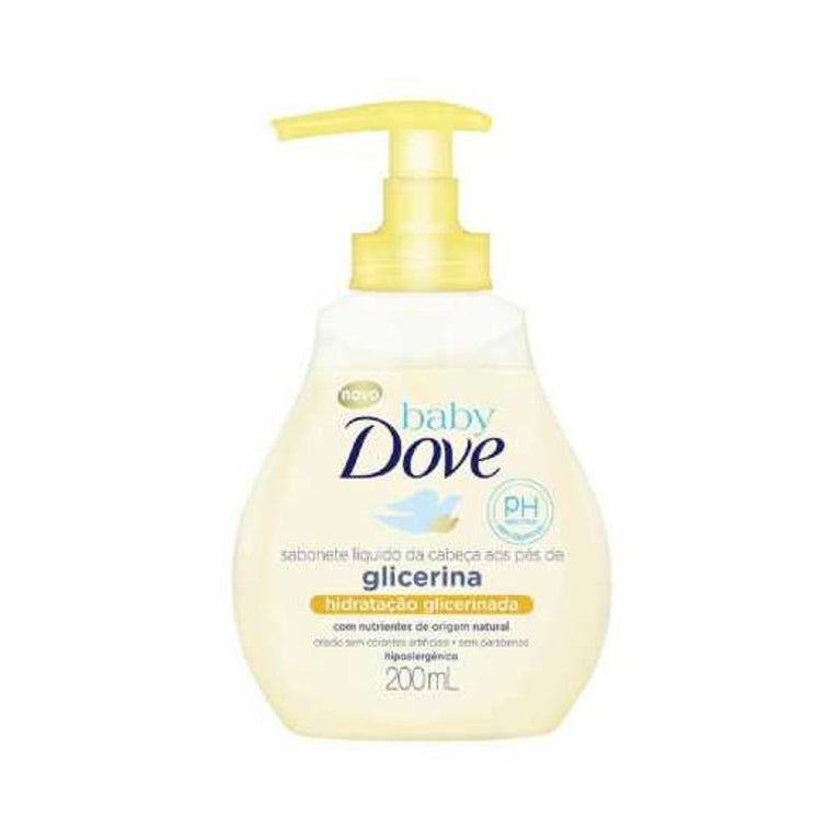 Sabonete Liquido Dove Baby Hidratacao Glicerinada 200ml