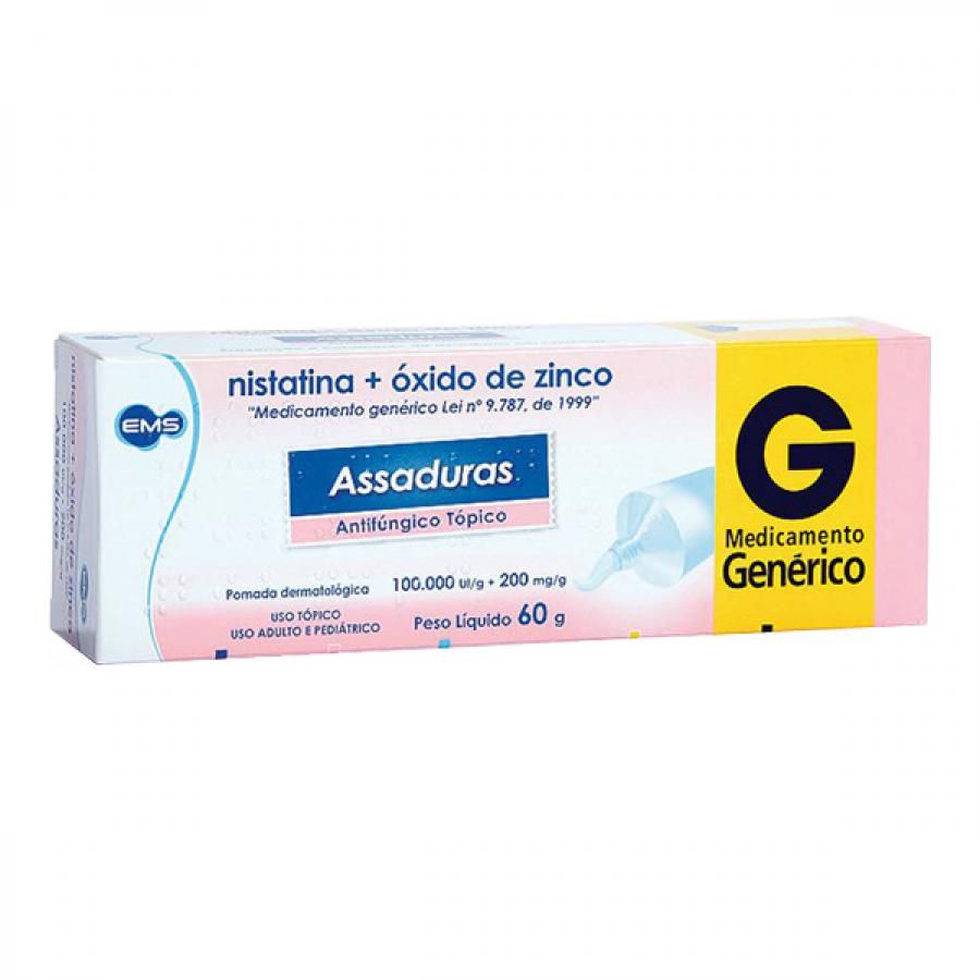 Nistatina+Oxido Zinco 60G Ems