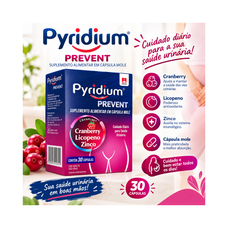 Pyridium Prevent 30 cápsulas