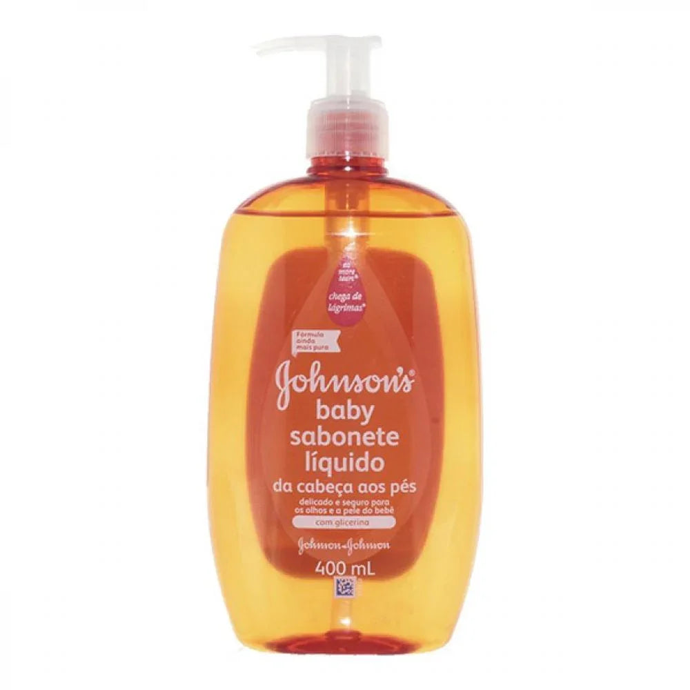 Sabonete Líquido Johnson's Baby Com Glicerina -  400ml