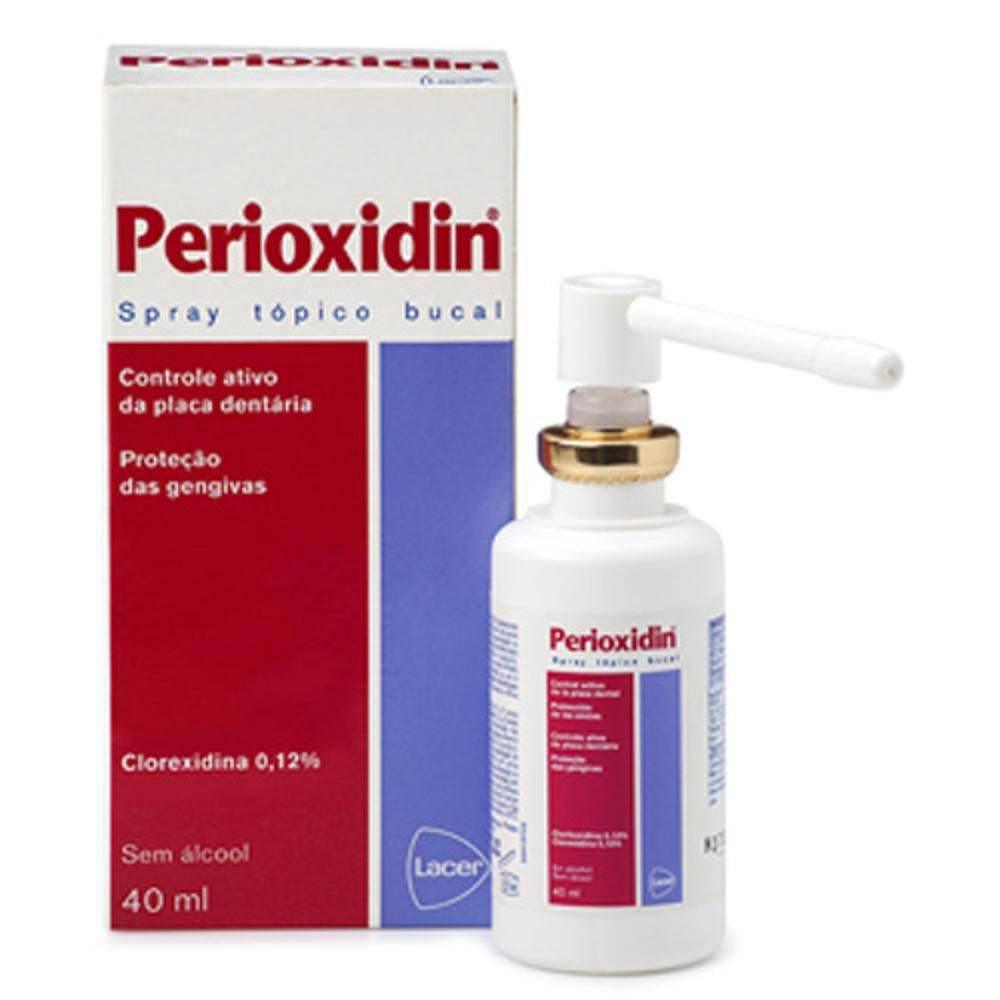 Perioxidin Spray Bucal - 40Ml - Drogaria Poupa Centro