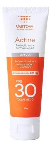 Actine Protetor Solar Sem Cor Fps 30 Darrow - 40g - Drogaria Poupa Centro