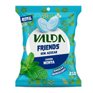 Pastilhas Valda Friends Mentol Eucaliptol Sem Açúcar 25g