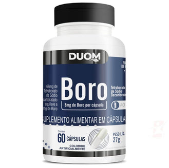 Boro 60 Cápsulas Duom - Drogaria Poupa Centro