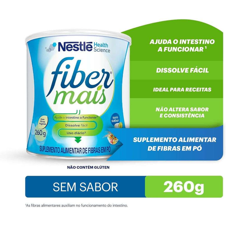 Regulador intestinal, Fiber mais, 260g