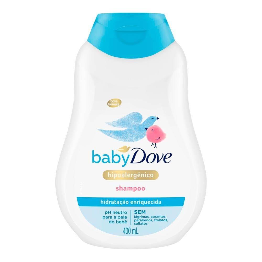 Shampoo Dove Baby Hidratação Enriquecida - 400Ml - Drogaria Poupa Centro