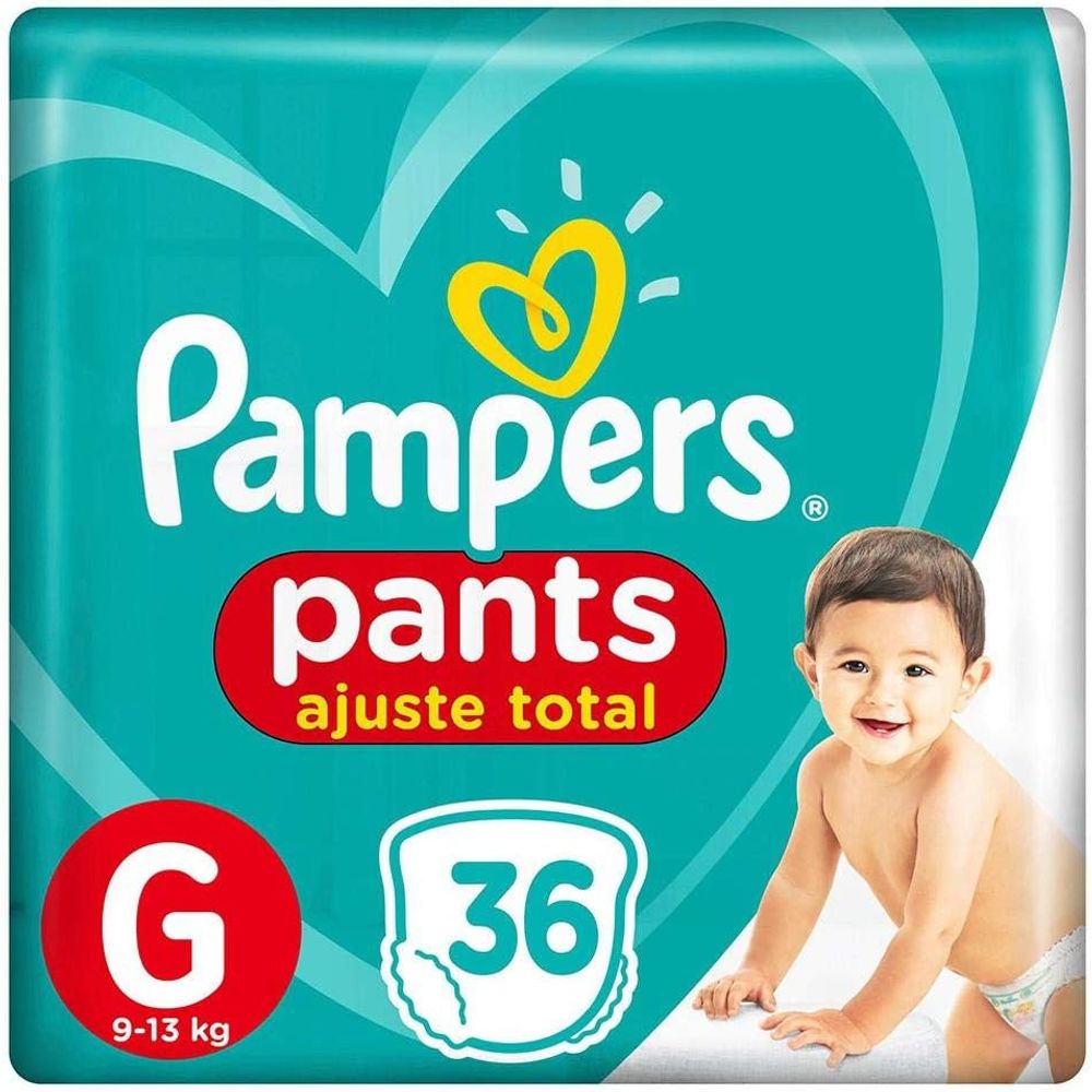 Fralda Infantil Pants com 36 Confort Sec G, Pampers