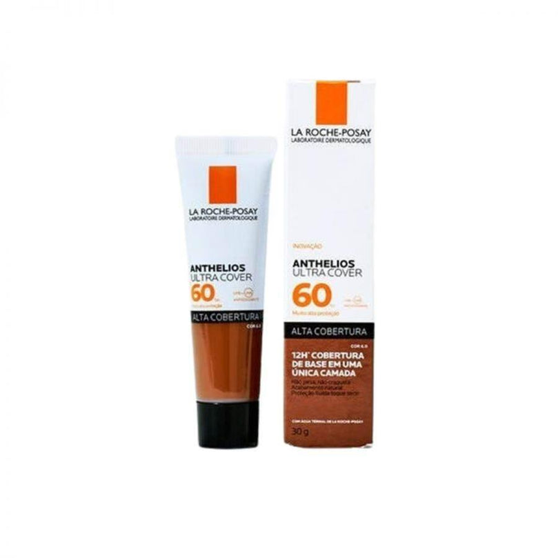 Protetor Solar La Roche Posay Anthelios Ultra Cover Cor 6.0 FPS 60 Com 30G - Drogaria Poupa Centro