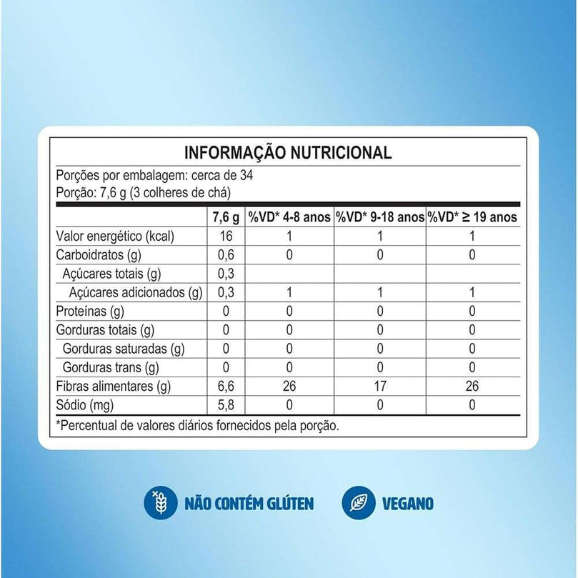 Regulador intestinal, Fiber mais, 260g