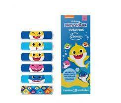 Curativo Cremer Baby Shark 10 Unidades - Drogaria Poupa Centro
