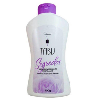Talco Tabu Segredos - 100g. - Drogaria Poupa Centro