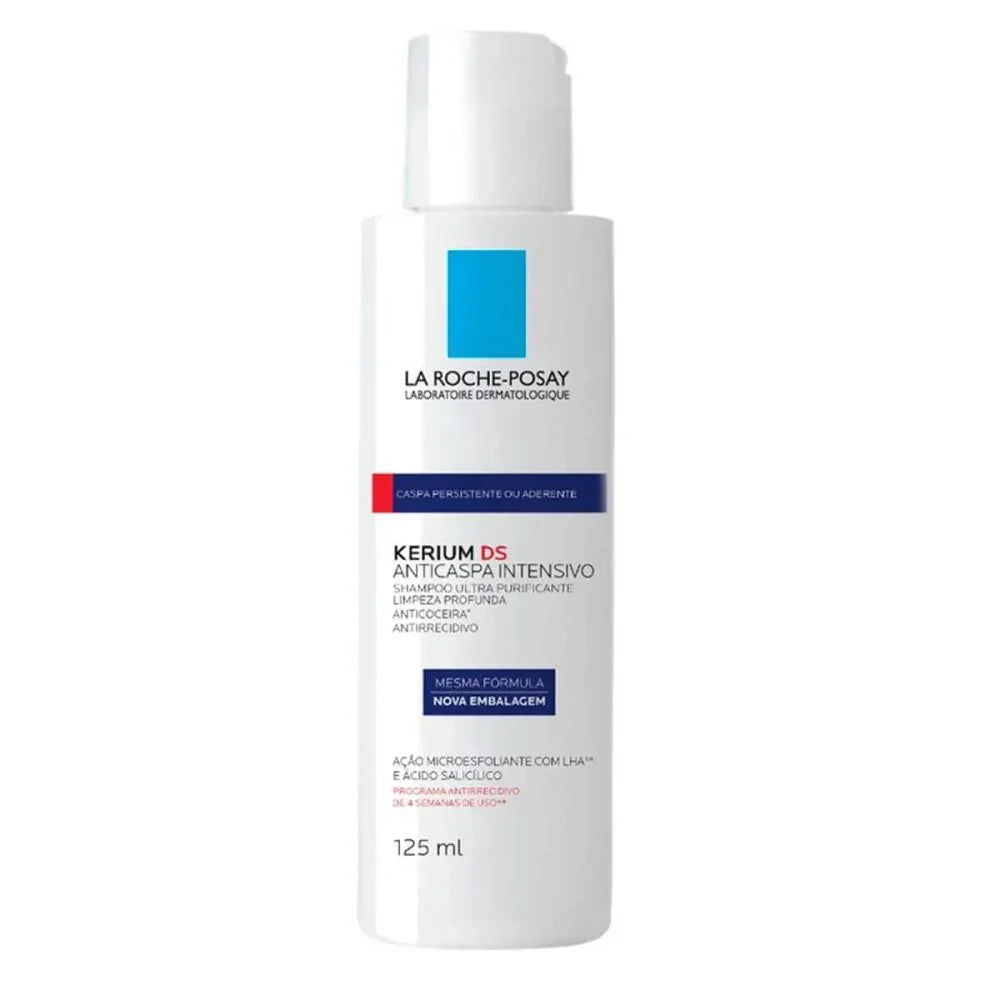 Shampoo Kerium DS Anticaspa Intensivo 125ml - La Roche Posay