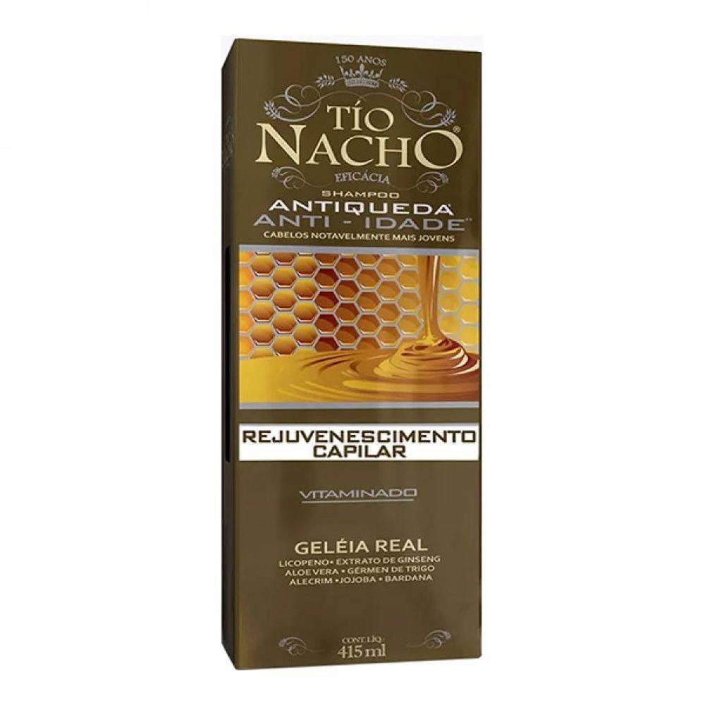 Shampoo Tio Nacho Antiqueda e Anti Idade - 415 ml - Drogaria Poupa Centro