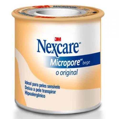 Fita Micropore Bege Nexcare 50mm x 4,5m - Drogaria Poupa Centro