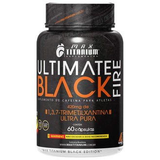 Ultimate Fire Black Max Titanium 60 Capsulas