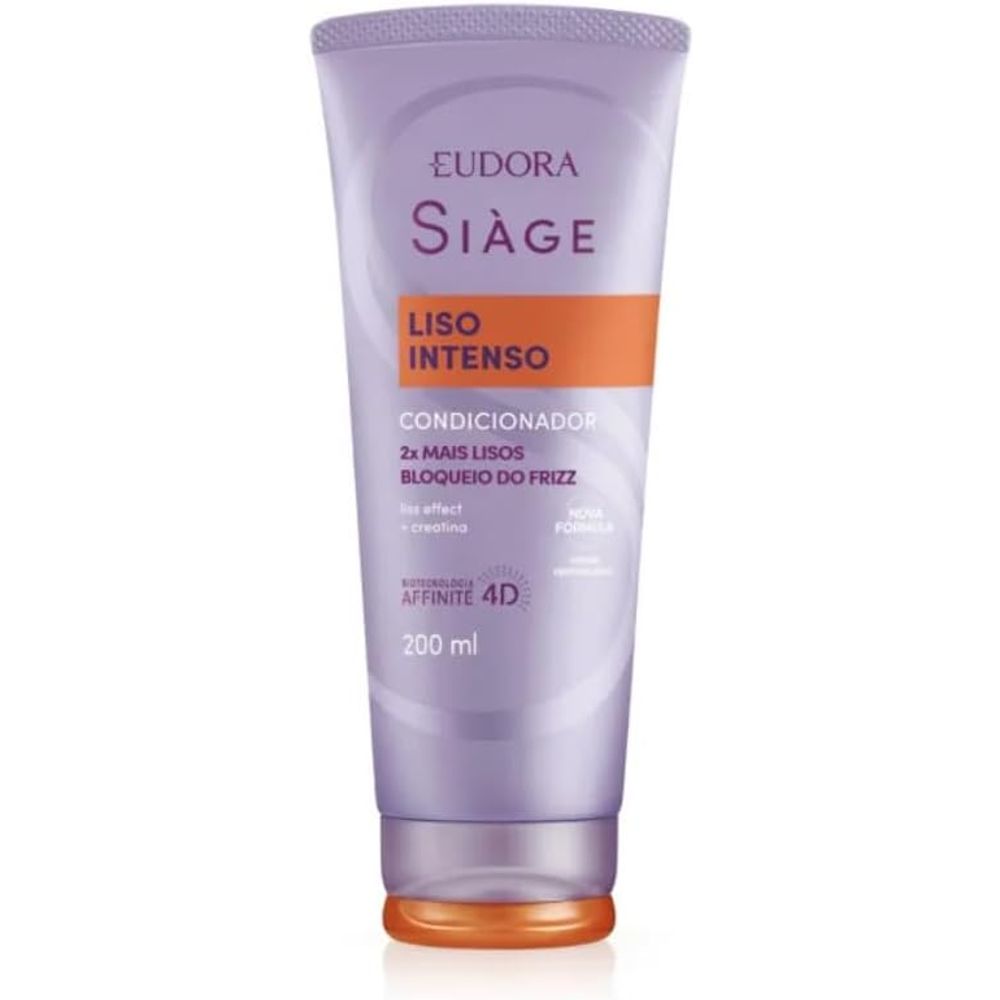 Condicionador Eudora Siage  Liso Intenso 200Ml