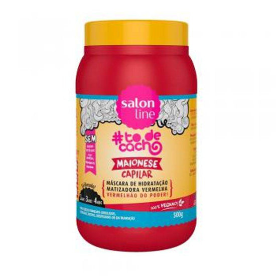 Máscara Matizadora Vermelha Salon Line - 500G - Drogaria Poupa Centro